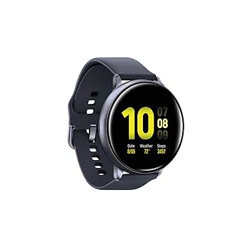Samsung Galaxy Watch Active2 (44mm), Aqua Black, US Version